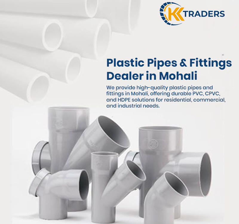 Plastic Pipes & Fittings Dealer in Mohali